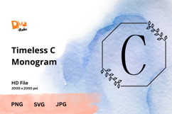 The Timeless Monogram Product Image 1