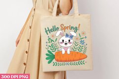 Hello Spring PNG, Hello Spring Sublimation PNG Product Image 3