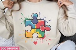 Autism Sublimation PNG Product Image 3