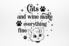 Christmas Cat Ornaments SVG Product Image 3