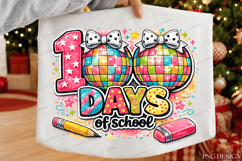 100 Days of School Disco Ball PNG Design 100 days of school Product Image 4