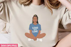 Empowering Black Girl Clipart PNG Product Image 3