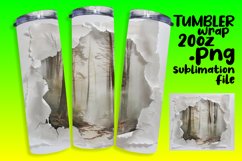 Serene Beach 3D Tumbler Art - Sublime Imagery Product Image 1