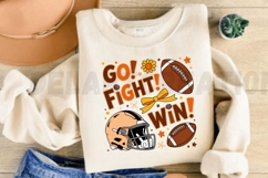 Go Fight win Sublimation PNG Design Product Image 3
