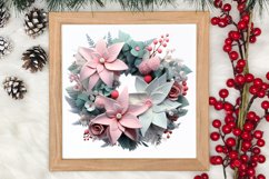 Pastel Christmas Shublimation Clipart, Pastel Christmas Clip Product Image 3