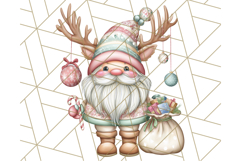 Scandinavian Christmas Gnomes Clipart PNG, Cute Gnome Png Product Image 3