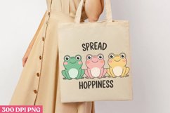 Spread hoppiness PNG, Funny Frog Sublimation PNG Product Image 3
