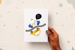 Kids Cars Poster Print | EPS SVG PNG JPG AI Product Image 3