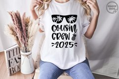 Cousin Crew 2025|Summer Vacation Crew|Cousin Trip 2025 SVG Product Image 3