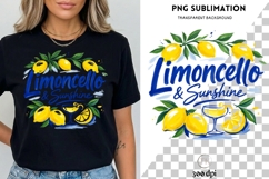 Limoncello &amp; Sunshine PNG Sublimation Product Image 1
