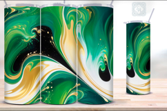 Abstract Waves Tumbler Sublimations , 20 oz Tumbler Wrap Product Image 4