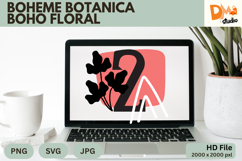 Boheme Botanica Boho Floral Monogram Product Image 1