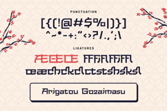 Jamino - Modern Minimal Japanese Font - Clean Display Font Product Image 3
