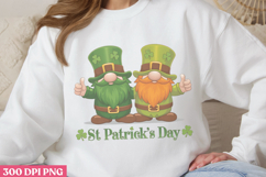 St. Patrick&#039;s Day PNG, Gnome St Patricks Day Sublimation PNG Product Image 3