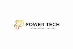 Power Tech P Letter Logo Product Image 2