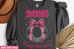 2025 Happy new year PNG, Happy New Year Sublimation Product Image 1