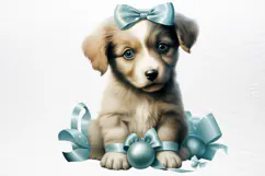 Christmas Baby Animals Clipart PNG Product Image 3