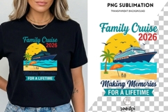 Family Cruise 2026 PNG | Cruise Vacation Shirt Design Product Image 3