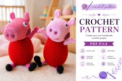 Pig Amigurumi Crochet Pattern PDF Product Image 6