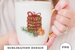 Christmas cookies sublimation design PNG Product Image 3