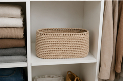 Very big basket base oval crochet purse bottom digital file Product Image 3