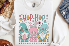 Hop hop PNG, Easter Gnome Sublimation PNG Product Image 3