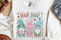 Hop hop PNG, Easter Gnome Sublimation PNG Product Image 3
