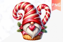 Christmas Gnome Sublimation - Clipart PNG Bundle Product Image 4