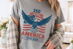 America 250 Years Anniversary Svg, Fourth Of July Svg. Product Image 4
