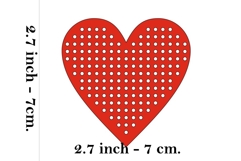 Embroidery base heart digital file Valentine day love cross Product Image 9