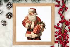 Vintage Christmas Clipart, Vintage Christmas Clipart Product Image 3