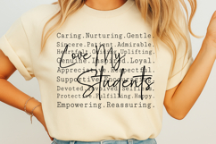 Love My Students SVG Product Image 1