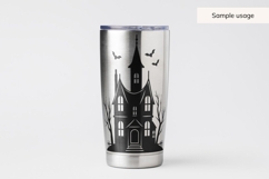 Gothic House SVG, Haunted House SVG Product Image 3