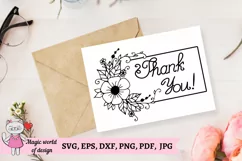Thank you svg clipart Product Image 5