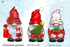 Christmas Gnome PNG Clipart Product Image 1