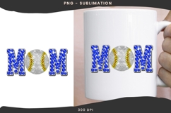 Baseball mom png design for T-shirts Product Image 3