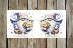 Summer gnome | 8 flowers Sublimation Mug designs Product Image 3