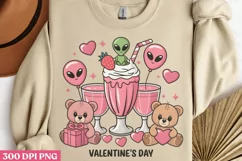 Valentine's Day PNG, Coffee Valentine Sublimation PNG Product Image 3