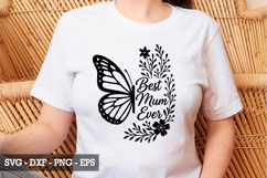 Best Mum Ever SVG - Mother&#039;s Day Design Product Image 3