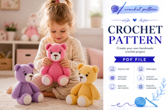 Amigurumi Bear Crochet Pattern PDF Product Image 5