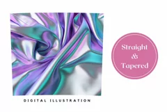 Holographic Tumbler Warp Design, Metallic Tumbler Design Product Image 3