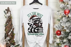 It's the Most Wonderful Time Of The Year, Christmas Raccoon Product Image 7