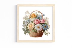 Watercolor Pastel Vintage Clipart Product Image 3
