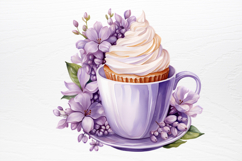 Christmas Hot Cocoa Cup Sublimation PNG Product Image 3