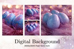 Easter Egg Background Backdrop Wallpaper Wall Art Product Image 1