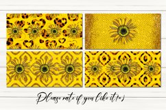 Sunflowers with Leopard Print |Sublimation Mug design bundle Product Image 3