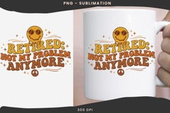 Retired png design for T-shirts Product Image 3