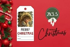 Christmas Angel Gift Tag Designs, Christmas Product Tags Product Image 3