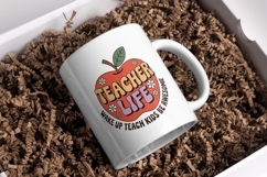 Teacher Retro Flower Sublimation Bundle - 8 PNG Product Image 3