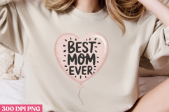 Floral Mama Mom Sublimation PNG Product Image 3